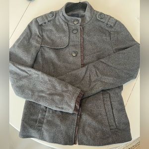 GAP military style pea coat blazer